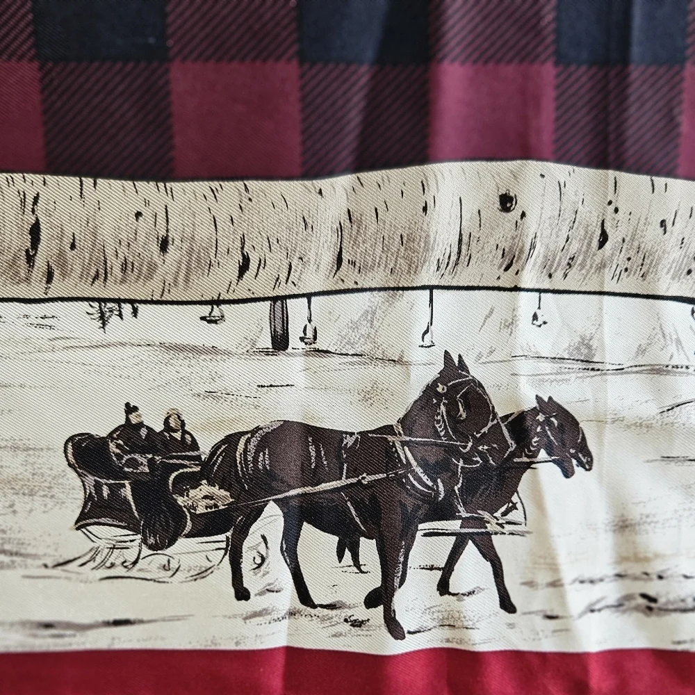 Rare Vintage Ralph Lauren Silk Scarf 35